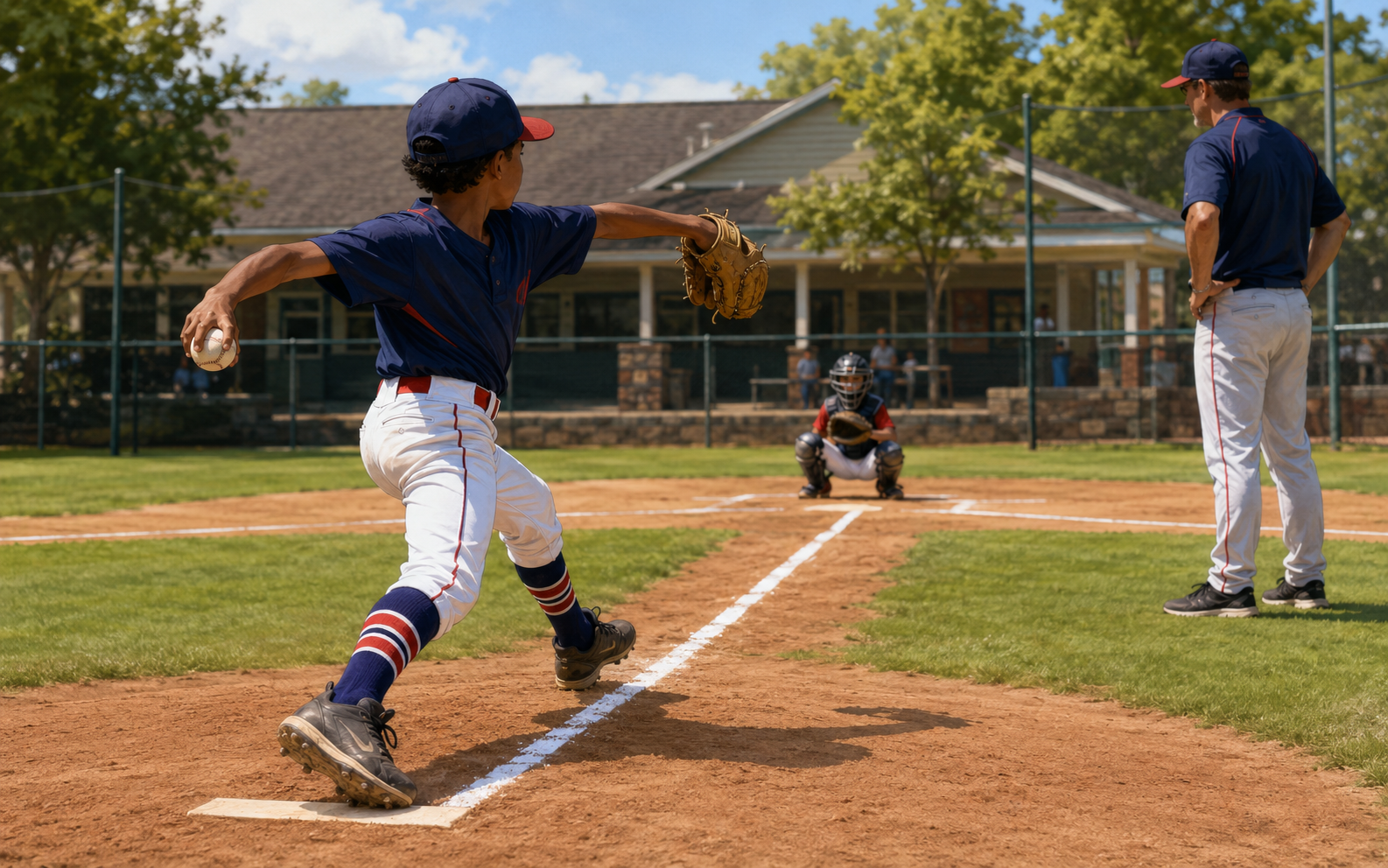 Stride-Line Command youth baseball drill demonstration